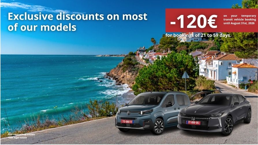 Exclusive discounts for bookings from 21 to 59 days.